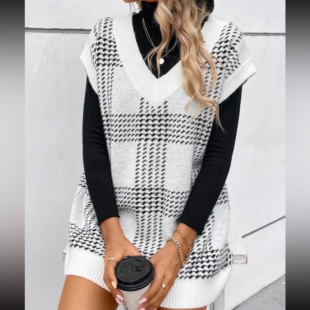 Sweater Vest Dress